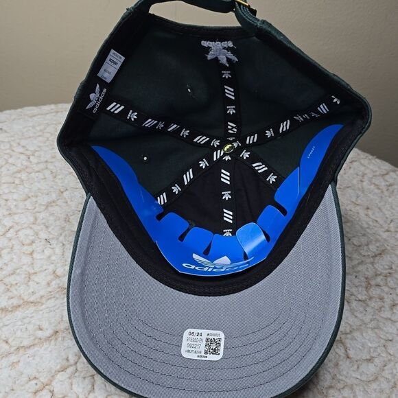 NWT Adidas Relaxed Strap-Back Hat Mineral Green OS - Picture 5 of 7